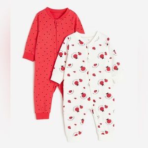 H&M infant sleepers